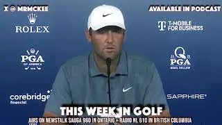 20 second long insulting question to Scottie Scheffler about Rory McIlroy | PGA Championship