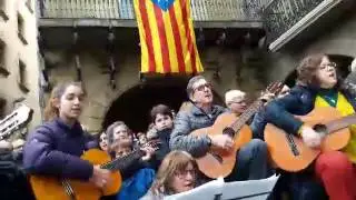 Canten els Esquirols a Vic per commemorar 