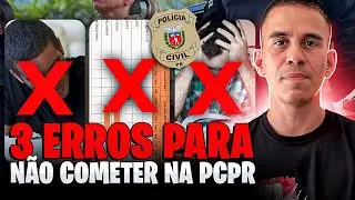 TR&Ecirc;S ERROS QUE EU N&Atilde;O COMETERIA NA PCSC