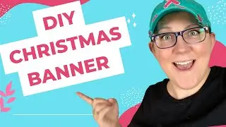 DIY Christmas Banner