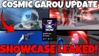 The Strongest Battlegrounds NEW COSMIC GAROU UPDATE FULL SHOWCASE + CHILD EMPEROR FREE *LEAKED*