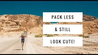Packing Tips for 10 Days in Israel - Carry on Only!