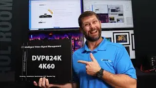 Контроллер видеостены 8K &mdash; первый в своем роде! &mdash; DVP824K