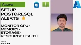 Azure PostgreSQL Server Baseline Monitoring Explained: CPU, Memory, Storage & Resource Health Alerts