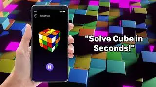 Scan, solve, and time your cube! From 2x2 to 15x15 with gameplay & scanner.