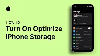 How to Turn On Optimize iPhone Storage