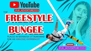 FREESTYLE BUNGEE JUMPING from 160FT 😱 | Extreme Adventure in Uttarakhand | Full Experience