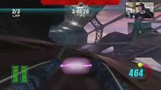 Star Wars Episode 1: Racer Semi-pro Tournament Pod - Race 1- Sunken city on Aquilaris
