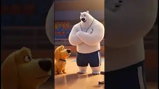 Intense race Dog# Panth&egrave;re #Shorts#EpicRace#DogVsPanther#UnexpectedEnding#AnimationStory