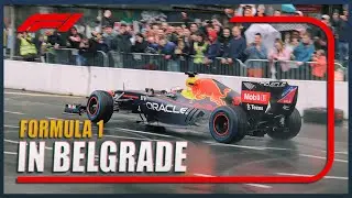 Formula 1 Roaming Belgrade City! [RedBull Show Run]