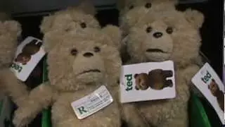 Ted the talking Teddy Bear @ Toy fair 2013