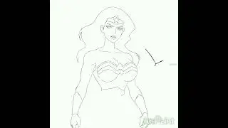 How to Draw Wonder Woman DC Super Hero Girls. #art #dc