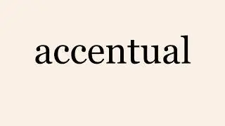 accentual