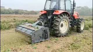 AWON FTS180 branch chopper vineyard pickup prunings mulcher
