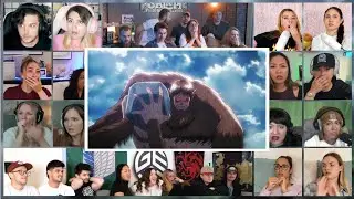Attack on Titan Season 3 episode 13 Mega Reaction Mashup  | 進撃の巨人  | Shingeki no Kyojin