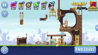 Angry Birds Friends Level 1 Tournament 1580 three stars NO POWER-UP walkthrough 2025-07-19