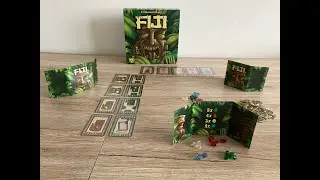 Board game Fiji (2F-Spiele/ Rio Grande Games)// Настольная игра Фиджи (2F-Spiele/ Rio Grande Games)