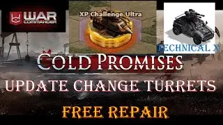 War Commander- COLD PROMISES [ UPDATE ULTRA BASE CHANGE TURRETS ] FREE REPAIR