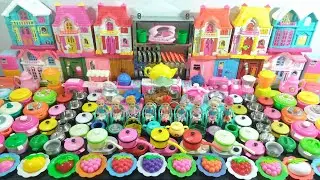 4:20 Minutes Satisfying with Unboxing Hello Kitty Tiny Mini Kitchen Set | Cutee Cooking ASMR Kitchen