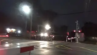 Best Sounding Train Horn in Long Island - NYAR 270 RS51 Scrap Metal Freight - Merritts Rd Crossing