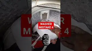 topload washing machine staining clothes coz of dirty lint filters