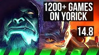 YORICK vs RUMBLE (JGL) | 1200+ games, 3/2/7 | NA Master | 14.8