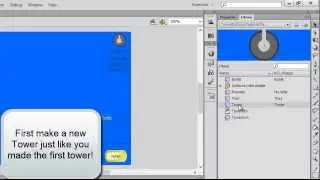 How to make a TOWER DEFENSE GAME in flash (AS3) part 7 - Adding More Towers