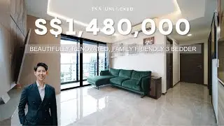 [The Poiz Residences] JNAUnlocked 78: Прекрасно отремонтированные апартаменты с 3 спальнями для семейного отдыха!