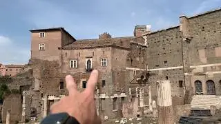 Forum of Nerva and Forum of Augusto / Augustus in 97AD - Rome Italy - ECTV