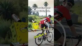 What&rsquo;s your favorite cycling kit? #spongebob likes my #bontrager cycling bibs. #fitness #cycling