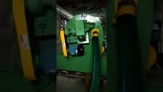 ROTARY BARREL TYPE SHOT BLASTING MACHINE
