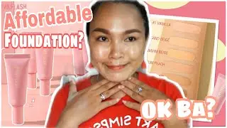 AFFORDABLE MAKEUP Foundation Review/ Pinkflash Matte Lasting Foundation