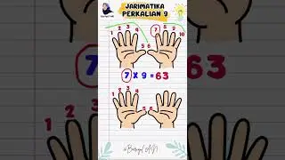 JARIMATIKA PERKALIAN #shorts #jarimatika #perkalian #jarimatikaperkalian #perkaliancepat #aritmatika