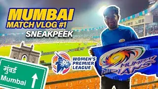 #Mumbai Vlog - Sneak peek | Match Day Diaries | With Davila | #wpl