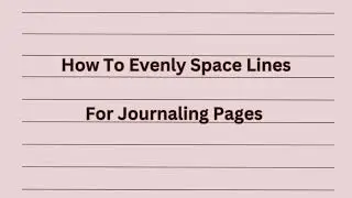 Master Canva Hacks: Create Evenly Spaced Lines for Perfect Journaling Pages & Boost Your Side Hustle
