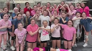 St. Louis community shows support for volleyball player injured in crash