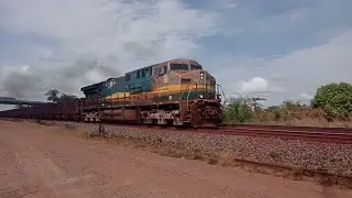 Km 126:Trem de Minério da Vale Carregado passando sentido São Luís-MA para descarregamento!