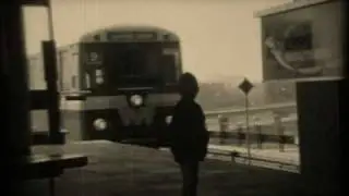 Eerste rit met de Metro in Rotterdam in 1968 kort na de opening