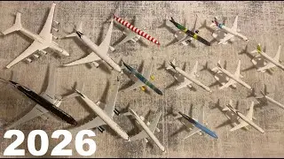 My Entire Model Airplane Collection Oldest to Newest!