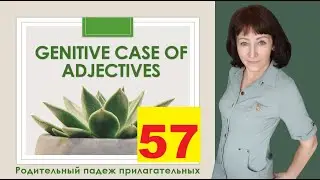 Уроки Русского Языка - Урок 57 - Родительный падеж прилагательных - uczyć się rosyjskiego / 學俄語