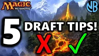 MTG DRAFT TIPS FOR LESS MANA SCREW!!!