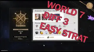[ HONKAI STAR RAIL ] SIMULATED UNIVERSE WORLD 7 DIFFICULTY 3