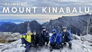 CLIMBING MOUNT KINABALU | Tallest Mountain in Southeast Asia | Vlog