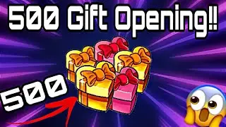 Insane 500 Gift Opening!! (Crazy Pulls!!) Hunting for Exclusive Inner Pieces!! - Skullgirls Mobile