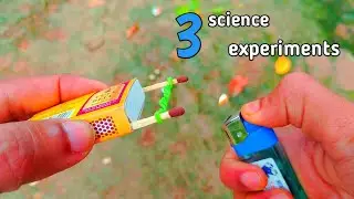 3 Science Experiments ||Matchbox Crafts|| amazing craft ideas