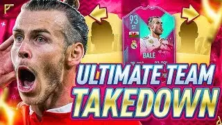 OMFG FUT BIRTHDAY STRIKER BALE TEAM TAKEDOWN!!! FIFA 19 Ultimate Team!