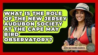 What Is The Role Of The New Jersey Audubon Society At The Cape May Bird Observatory?