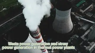 Biogas power station, rice husk power plant, biomass gasification cogeneration Thermal power plant
