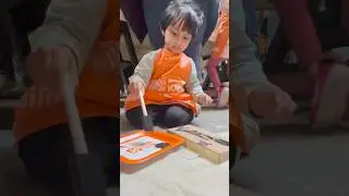 Home Depot kids workshop #kidsactivities #homedepot #kidsworkshop