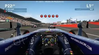 F1 2014 Cockpit Cam Gameplay - Hockenheim Germany